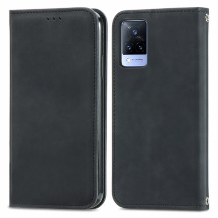 Retro Skin Feel Business Magnetic Horizontal Flip Leather Case with Holder & Card Slots & Wallet & Photo Frame, For vivo V21, For vivo V20 2021, For vivo S10/ S10 Pro, For vivo S7