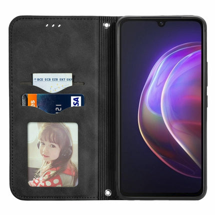 Retro Skin Feel Business Magnetic Horizontal Flip Leather Case with Holder & Card Slots & Wallet & Photo Frame, For vivo V21, For vivo V20 2021, For vivo S10/ S10 Pro, For vivo S7