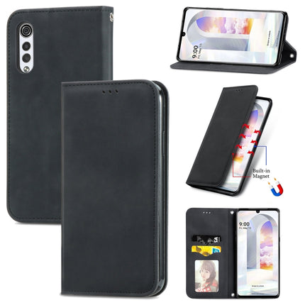 Retro Skin Feel Business Magnetic Horizontal Flip Leather Case with Holder & Card Slots & Wallet & Photo Frame, For vivo S7 E, For LG Velvet 2 Pro, For Huawei Bova 8 SE Youth, For Huawei Nova 8 SE Youth, For Blackview A100