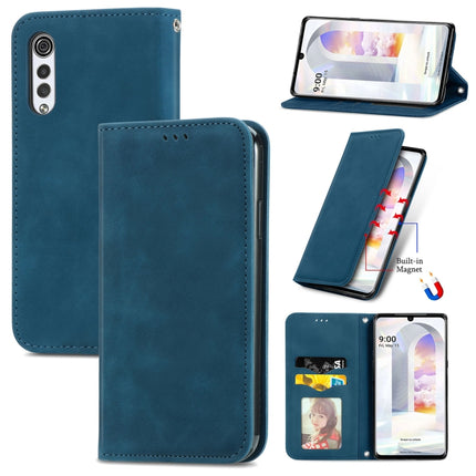 Retro Skin Feel Business Magnetic Horizontal Flip Leather Case with Holder & Card Slots & Wallet & Photo Frame, For vivo S7 E, For LG Velvet 2 Pro, For Huawei Bova 8 SE Youth, For Huawei Nova 8 SE Youth, For Blackview A100