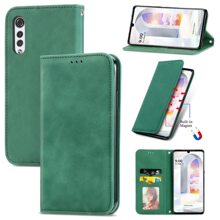 Retro Skin Feel Business Magnetic Horizontal Flip Leather Case with Holder & Card Slots & Wallet & Photo Frame, For vivo S7 E, For LG Velvet 2 Pro, For Huawei Bova 8 SE Youth, For Huawei Nova 8 SE Youth, For Blackview A100