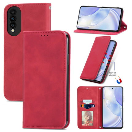 Retro Skin Feel Business Magnetic Horizontal Flip Leather Case with Holder & Card Slots & Wallet & Photo Frame, For vivo S7 E, For LG Velvet 2 Pro, For Huawei Bova 8 SE Youth, For Huawei Nova 8 SE Youth, For Blackview A100