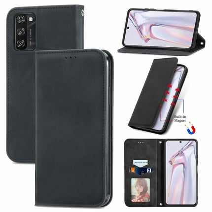 Retro Skin Feel Business Magnetic Horizontal Flip Leather Case with Holder & Card Slots & Wallet & Photo Frame, For vivo S7 E, For LG Velvet 2 Pro, For Huawei Bova 8 SE Youth, For Huawei Nova 8 SE Youth, For Blackview A100