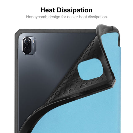For Xiaomi Mi Pad 5 / 5 Pro ENKAY Custer Texture Horizontal Flip PU+TPU Leather Case with Three-folding Holder & Sleep / Wake-up Function & Pen Holder, For Xiaomi Mi Pad 5 / 5 Pro