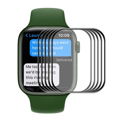 ENKAY Hat-Prince Case Friendly 3D Full Screen PET Curved Hot Bending HD Screen Protector Film For Apple Watch Series 9 / 8 / 7 41mm