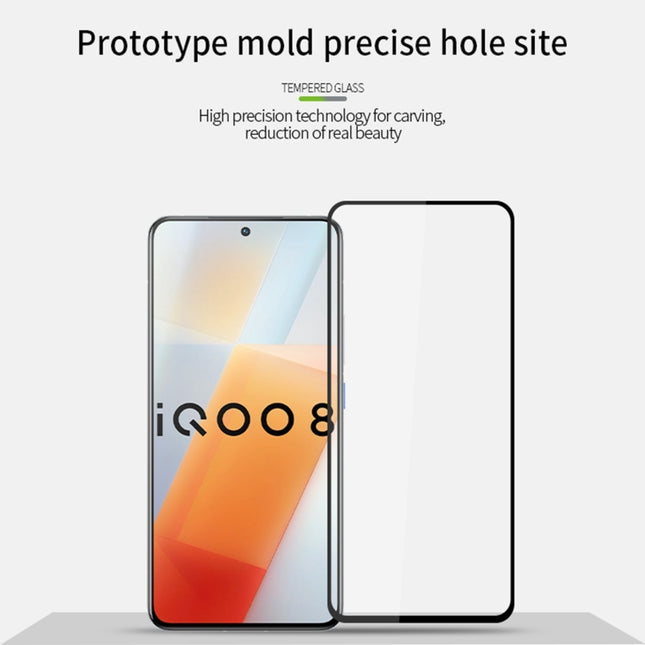 PINWUYO 9H 2.5D Full Screen Tempered Glass Film, For vivo iQOO8, For Google Pixel 5A 5G, For Samsung Galaxy Z Fold3 5G, For Honor X20, For Huawei Nova 8i, For Sony Xperia 5 III