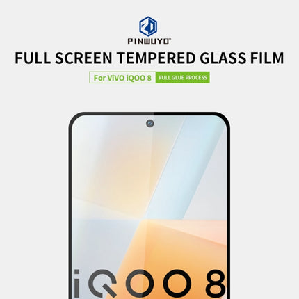 PINWUYO 9H 2.5D Full Screen Tempered Glass Film, For vivo iQOO8, For Google Pixel 5A 5G, For Samsung Galaxy Z Fold3 5G, For Honor X20, For Huawei Nova 8i, For Sony Xperia 5 III