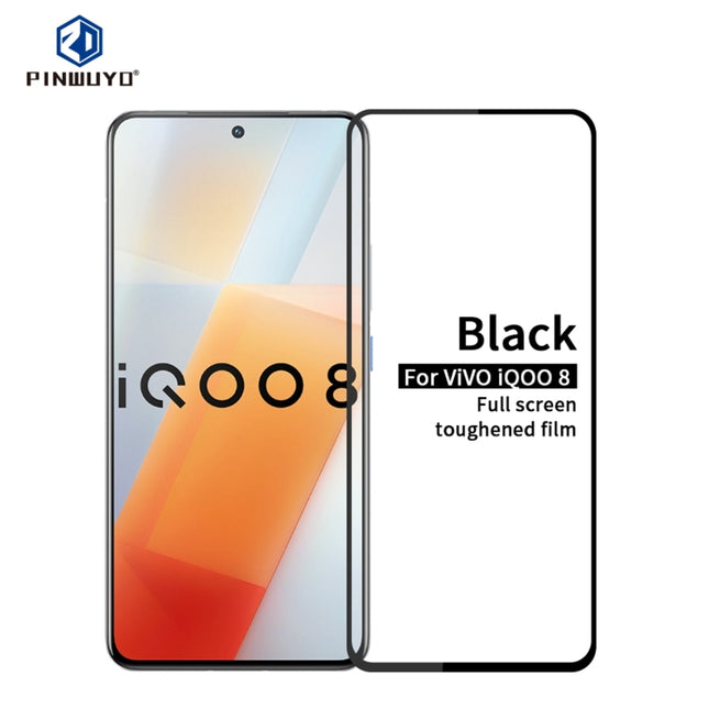 PINWUYO 9H 2.5D Full Screen Tempered Glass Film, For vivo iQOO8, For Google Pixel 5A 5G, For Samsung Galaxy Z Fold3 5G, For Honor X20, For Huawei Nova 8i, For Sony Xperia 5 III