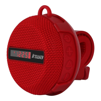 BT368 LED Digital Display Bluetooth Speaker Outdoor Portable IPX65 Waterproof Support Hands-free / TF Card