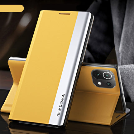 Side Electroplated Magnetic Ultra-Thin Horizontal Flip Leather Case with Holder, For Xiaomi Mi 11 Lite, For Xiaomi Mi 10T Lite, For Xiaomi Mi 11