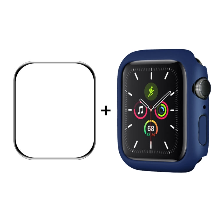 ENKAY Hat-Prince PC Frame + Full Coverage PMMA HD Screen Protector Film for Apple Watch Series 7 41mm
