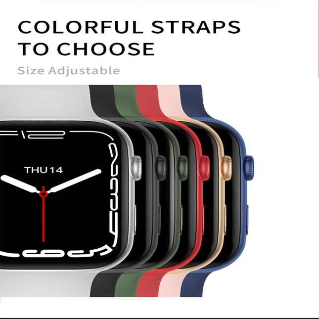 i7 pro 1.75 inch Color Screen Smart Watch, IP67 Waterproof,Support Bluetooth Call/Heart Rate Monitoring/Blood Pressure Monitoring/Blood Oxygen Monitoring/Sleep Monitoring