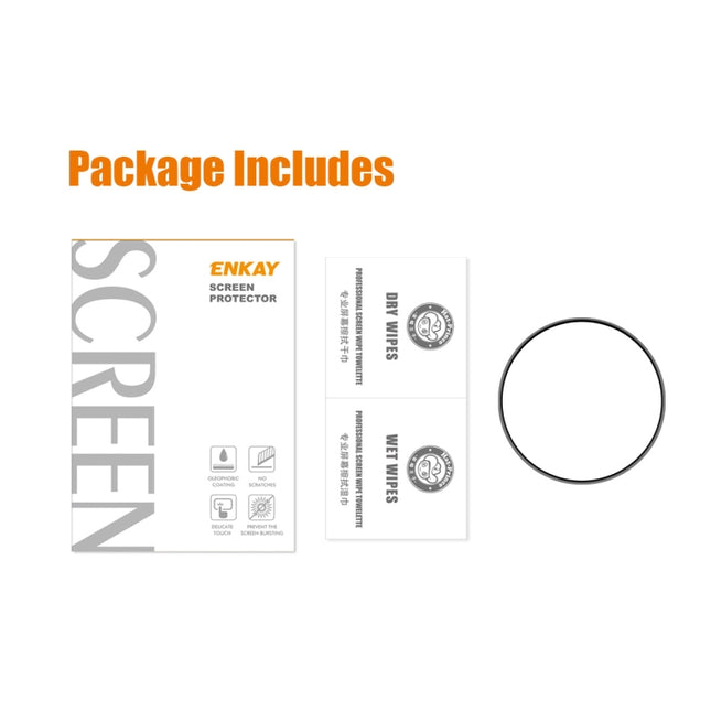 For Xiaomi Watch Color 2 ENKAY Hat-Prince 3D Full Coverage Soft PC Edge + PMMA HD Screen Protector Film, 1 PCS, 2 PCS, 5 PCS, 10 PCS