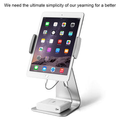 AP-7S 7-13 inch Universal Tablet PC Aluminum Alloy 360 Rotation Desktop Stand