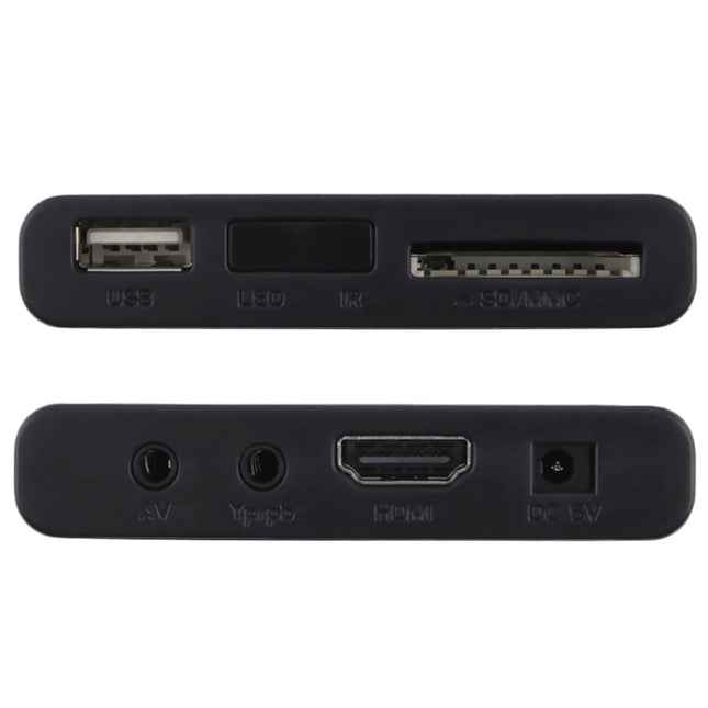 X9 Mini HD HDD Multimedia Player 4K Video Loop USB External Media Player AD Player, US Plug, EU Plug