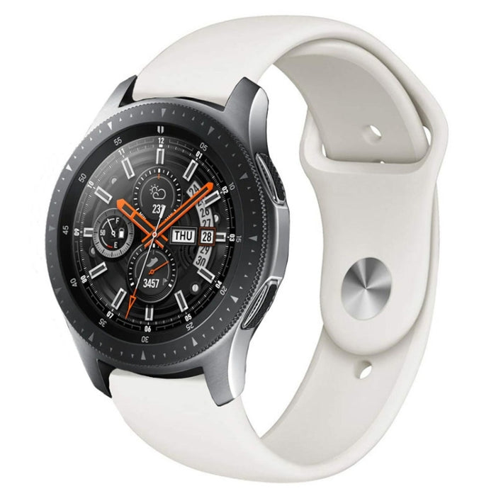 Monochrome Silicone Strap for Apply Samsung Galaxy Watch Active 20mm