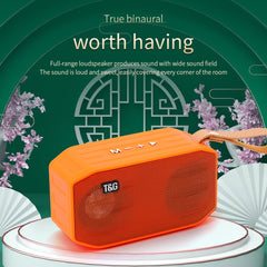 T&G TG296 Portable Wireless Bluetooth 5.0 Speaker Support TF Card / FM / 3.5mm AUX / U-Disk / Hands-free