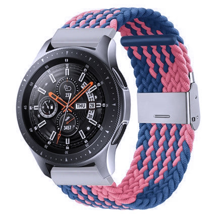Nylon Braided Metal Buckle Strap for Galaxy Watch 4 20mm, 20mm
