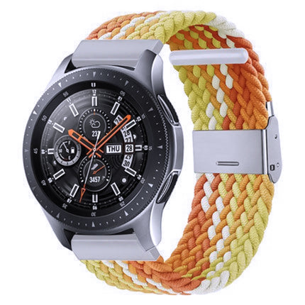 Nylon Braided Metal Buckle Strap for Galaxy Watch 4 20mm, 20mm