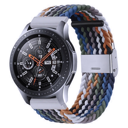 Nylon Braided Metal Buckle Strap for Galaxy Watch 4 20mm, 20mm