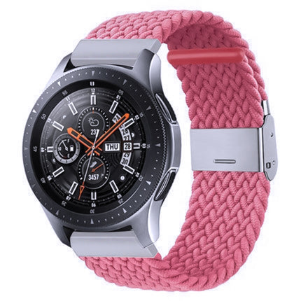 Nylon Braided Metal Buckle Strap for Galaxy Watch 4 20mm, 20mm