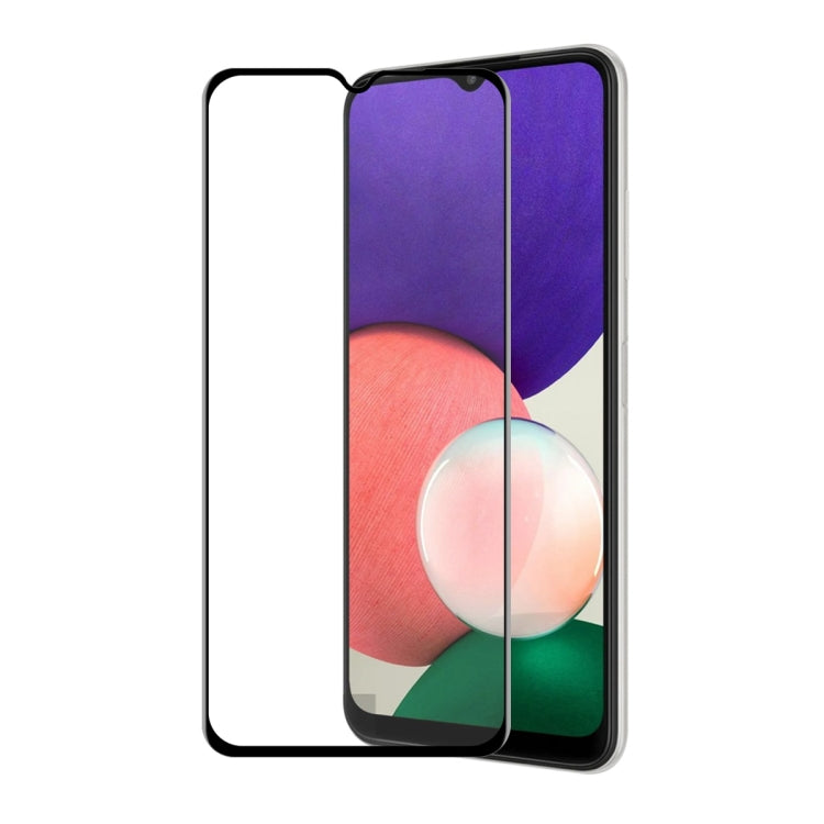 ENKAY Hat-Prince Full Glue Tempered Glass 6D Full Coverage Anti-scratch Protector, For Samsung Galaxy A03s 164mm(1pc), For Samsung Galaxy A03s 166mm(1pc), For Samsung Galaxy A22 4G(1pc), For Samsung Galaxy A22 5G(1pc), For Samsung Galaxy A32 4G(1pc)���...