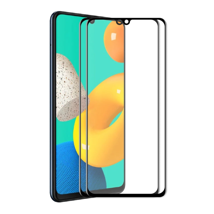 2 PCS ENKAY Hat-Prince Full Glue Tempered Glass 6D Full Coverage Anti-scratch Protector, For Samsung Galaxy A03s 164mm(2pcs), For Samsung Galaxy A03s 166mm(2pcs), For Samsung Galaxy A22 4G(2pcs), For Samsung Galaxy A22 5G(2pcs)�������������������������...