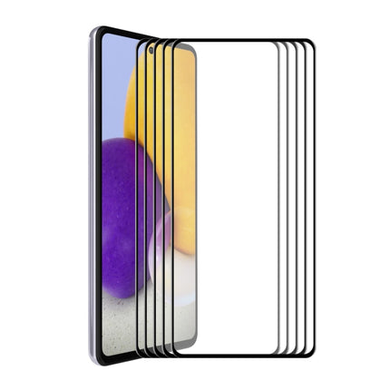 5 PCS ENKAY Hat-Prince Full Glue Tempered Glass 6D Full Coverage Anti-scratch Protector, For Samsung Galaxy A03s 164mm(5pcs), For Samsung Galaxy A03s 166mm(5pcs), For Samsung Galaxy A22 4G(5pcs), For Samsung Galaxy A22 5G(5pcs)                         ...