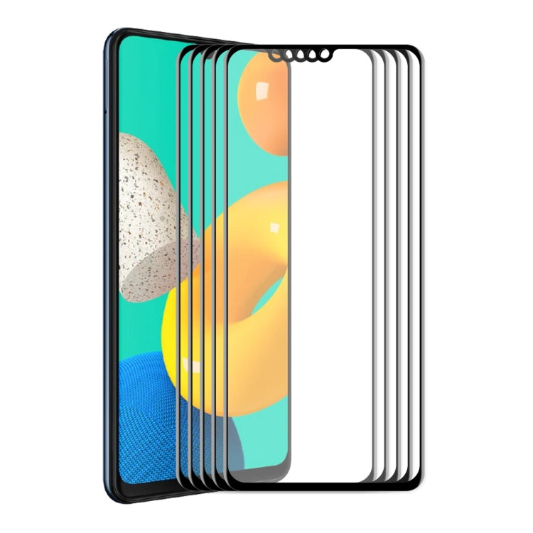 5 PCS ENKAY Hat-Prince Full Glue Tempered Glass 6D Full Coverage Anti-scratch Protector, For Samsung Galaxy A03s 164mm(5pcs), For Samsung Galaxy A03s 166mm(5pcs), For Samsung Galaxy A22 4G(5pcs), For Samsung Galaxy A22 5G(5pcs)�������������������������...