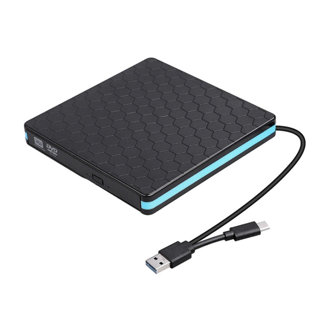 Grabadora de DVD/CD/VCD externa USB 3.0 tipo C universal Unidad óptica Reproductor de unidad RW SVCD