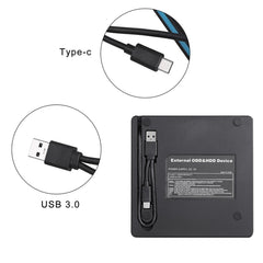 Universal Optical Drive Type-C USB 3.0 External DVD/CD/VCD Burner RW SVCD Drive Player