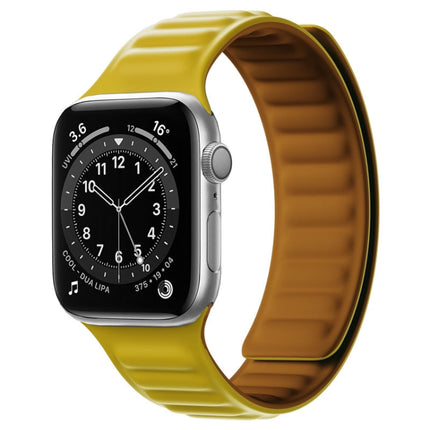Silicone Magnetic Strap Watchband For Apple Watch Series, 7 41mm / 6&SE&5&4 40mm / 3&2&1 38mm