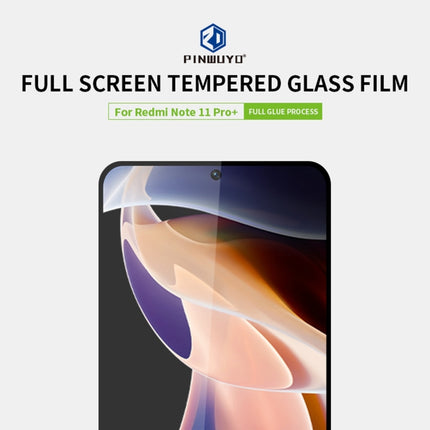PINWUYO 9H 2.5D Full Screen Tempered Glass Film