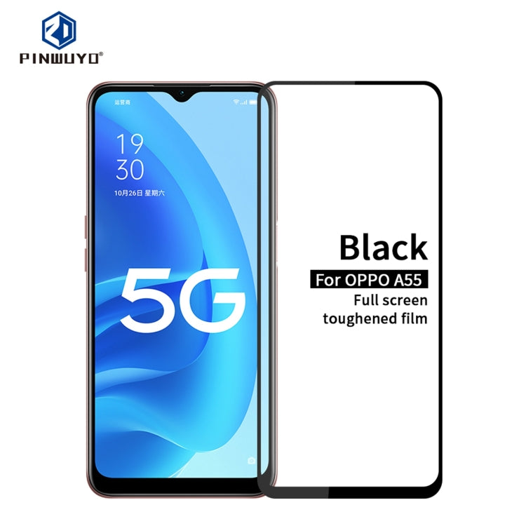 PINWUYO 9H 2.5D Full Screen Tempered Glass Film