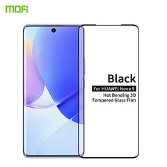 MOFI 9H 3D Explosion-Proof Hot Bending Full Screen Tempered Glass Film, For Huawei nova 9, For Huawei nova 9 Pro