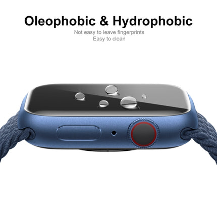 ENKAY Hat-Prince 3D Curved Edge Full Coverage Full Tempered Glass HD Screen Protector Film For Apple Watch Series 9 / 8 / 7 45mm