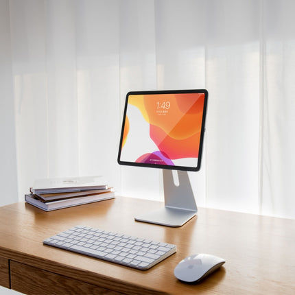 Soporte para tableta de aleación de aluminio ajustable magnéticamente AP-7SM para iPad Pro de 11 pulgadas 2018/2020/2021