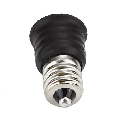 10 PCS E12 To E14 Socket Changer LED Light Lamp Adapter, Black, White