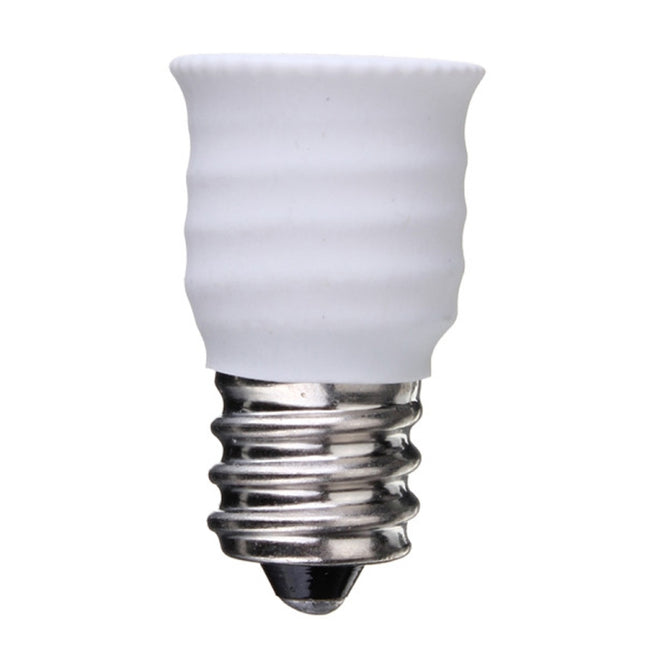 10 PCS E12 To E14 Socket Changer LED Light Lamp Adapter, Black, White