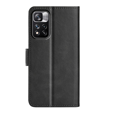 For Xiaomi Redmi Note 11 Pro / Note 11 Pro+ Dual-side Magnetic Buckle Horizontal Flip Leather Case with Holder & Card Slots & Wallet, For Xiaomi Redmi Note 11 Pro