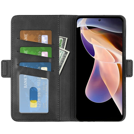 For Xiaomi Redmi Note 11 Pro / Note 11 Pro+ Dual-side Magnetic Buckle Horizontal Flip Leather Case with Holder & Card Slots & Wallet, For Xiaomi Redmi Note 11 Pro