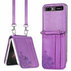 For Samsung Galaxy Z Flip 5G / Purple