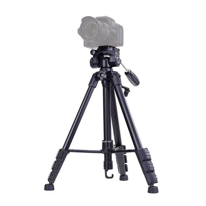 YUNTENG VCT-690 Aluminum Tripod Mount with Fluid Drag Head, VCT-690