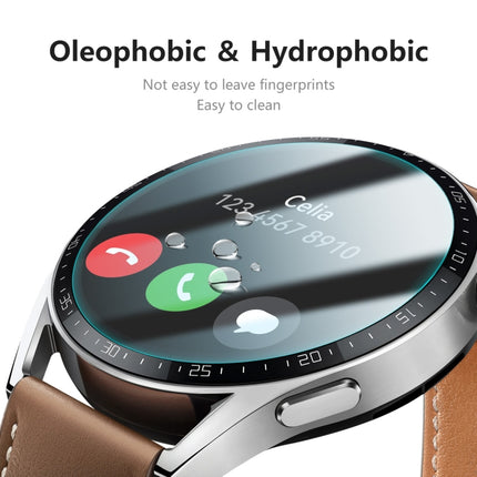 For Huawei Watch GT 3 46mm ENKAY Hat-Prince Crystal Screen Protector Anti-scratch Watch Film, 1 PC, 2 PCS