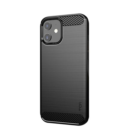 MOF Gentleness Series Brushed Texture Carbon Fiber Soft TPU Case, For iPhone 12 mini, For iPhone 12 / 12 Pro, For iPhone 12 Pro Max, For iPhone?12 / 12 Pro