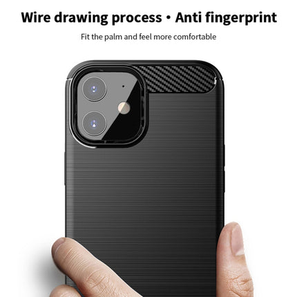 MOF Gentleness Series Brushed Texture Carbon Fiber Soft TPU Case, For iPhone 12 mini, For iPhone 12 / 12 Pro, For iPhone 12 Pro Max, For iPhone?12 / 12 Pro