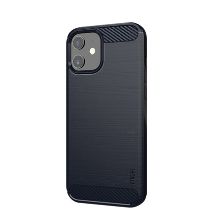MOF Gentleness Series Brushed Texture Carbon Fiber Soft TPU Case, For iPhone 12 mini, For iPhone 12 / 12 Pro, For iPhone 12 Pro Max, For iPhone?12 / 12 Pro