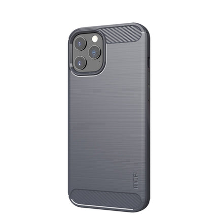 MOF Gentleness Series Brushed Texture Carbon Fiber Soft TPU Case, For iPhone 12 mini, For iPhone 12 / 12 Pro, For iPhone 12 Pro Max, For iPhone?12 / 12 Pro