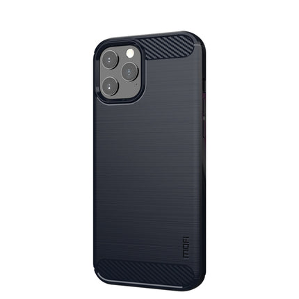 MOF Gentleness Series Brushed Texture Carbon Fiber Soft TPU Case, For iPhone 12 mini, For iPhone 12 / 12 Pro, For iPhone 12 Pro Max, For iPhone?12 / 12 Pro