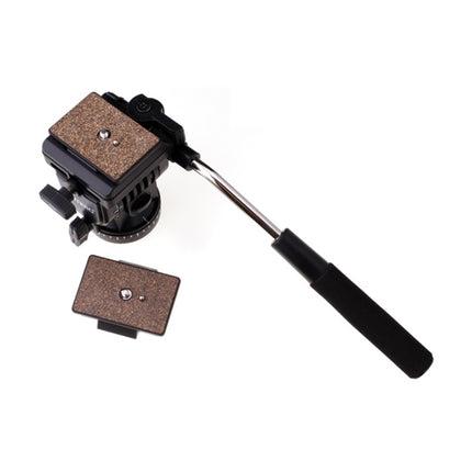 YUNTENG YT-950 Heavy Duty Tripod Action Fluid Drag Head with Quick Mount Plate, YT-950